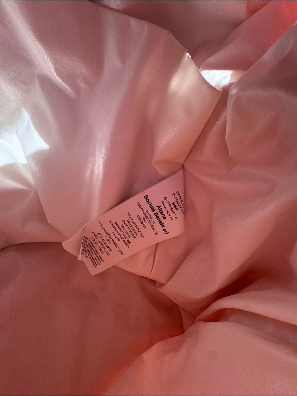Moschino pink teddy